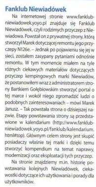 Fanklub Niewiadówek w Polskim Caravaningu