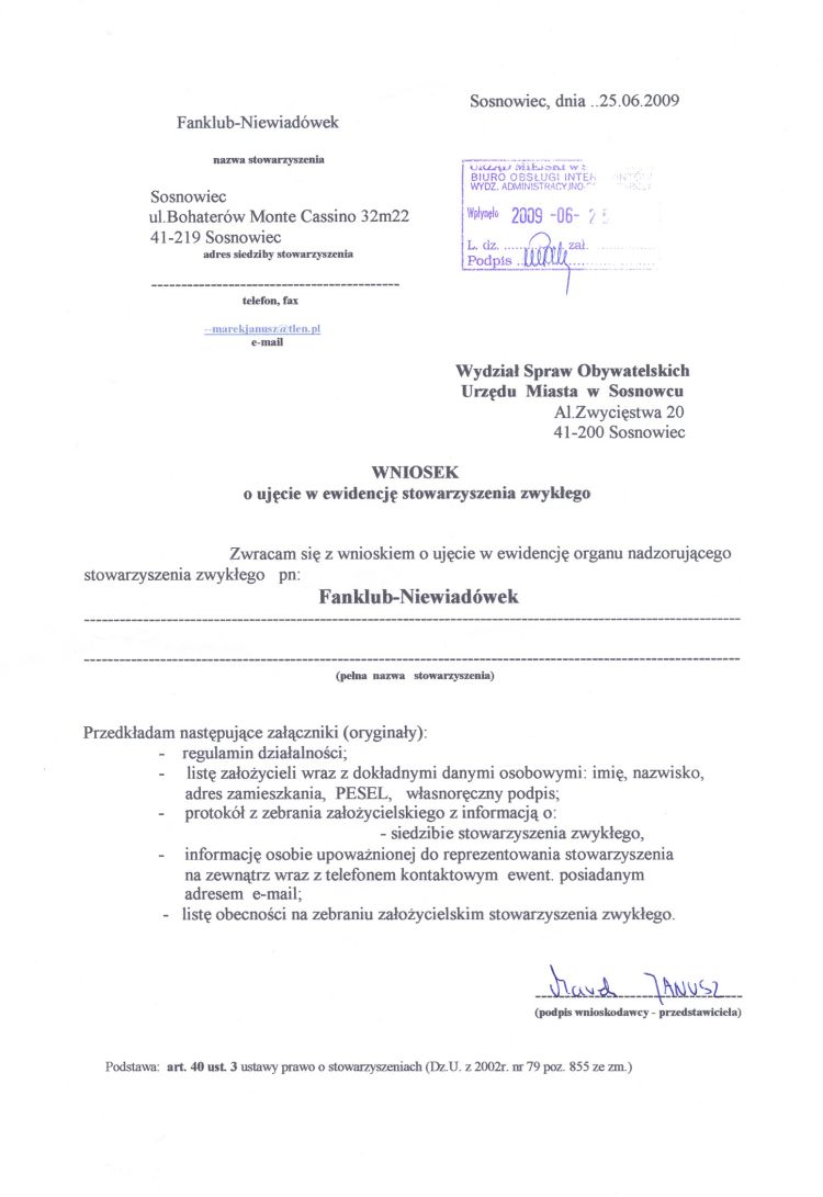 wniosek