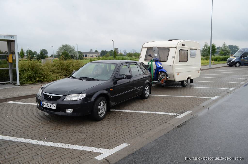 Jazda do Berlina, postój na A2